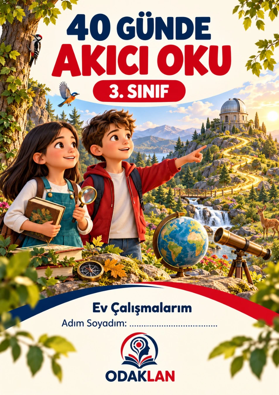3. sınıf 40 Günde Akıcı Oku kitap kapağı