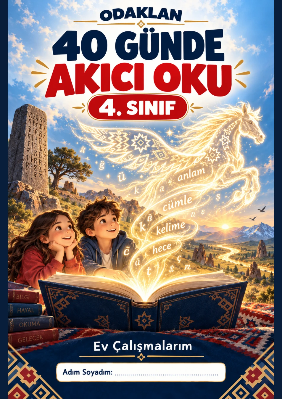 4. sınıf 40 Günde Akıcı Oku kitap kapağı